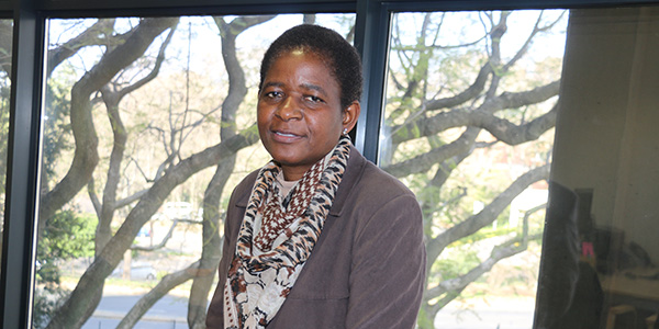 Dr Constance Khuphe, At Risk Coordinator in the Office of Student Support, Faculty of Health Sciences